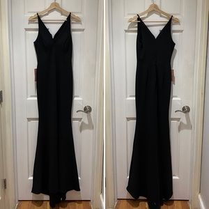 BHLDN Anthropologie Jones Women's Crepe V-Neck Maxi Dress - Worn Once